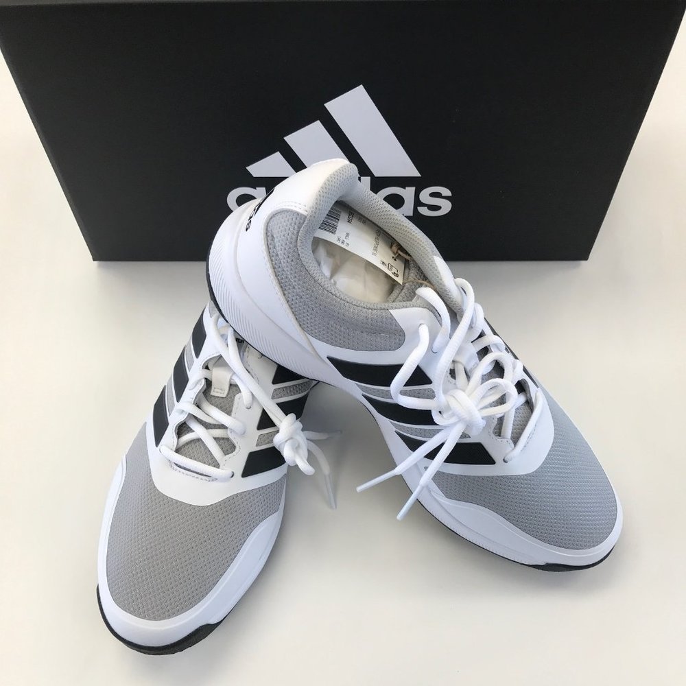 adidas Tech Response SL Spikeless Medium Width Golf Shoes White/Black/Grey